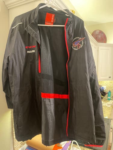Black Used XL CCM Jacket