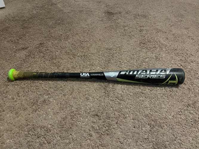 Used 2019 Louisville Slugger Alloy Omaha Bat (-10) 17 oz 27"