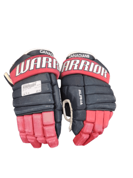 Used Warrior Alpha 14" Hockey Gloves