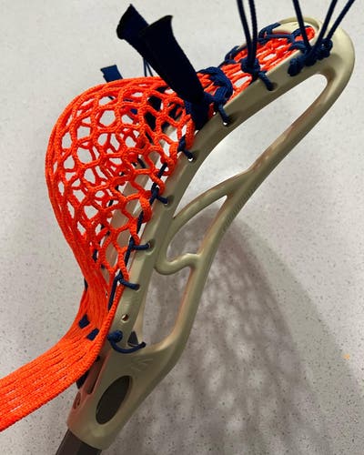 Warrior Razer Pro Lacrosse Head. Clean And Restrung.