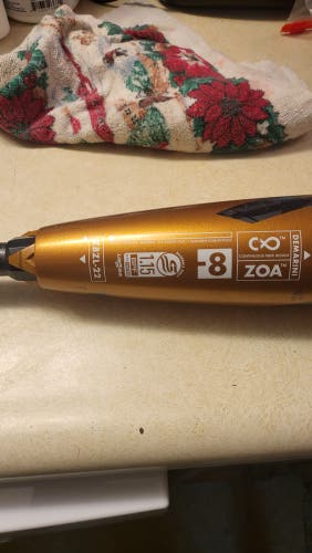 Used USSSA Certified 2022 DeMarini Composite Zoa Bat (-8) 23 oz 31"