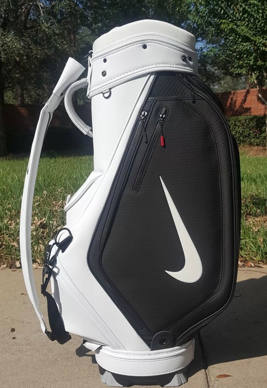 Nike PLATINUM II Golf Tour Staff Bag Limited Edition RARE Collectors Tiger Woods