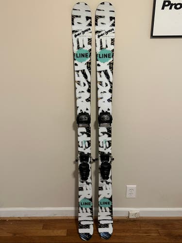 2022 Line Honey Badger 166 W Bindings