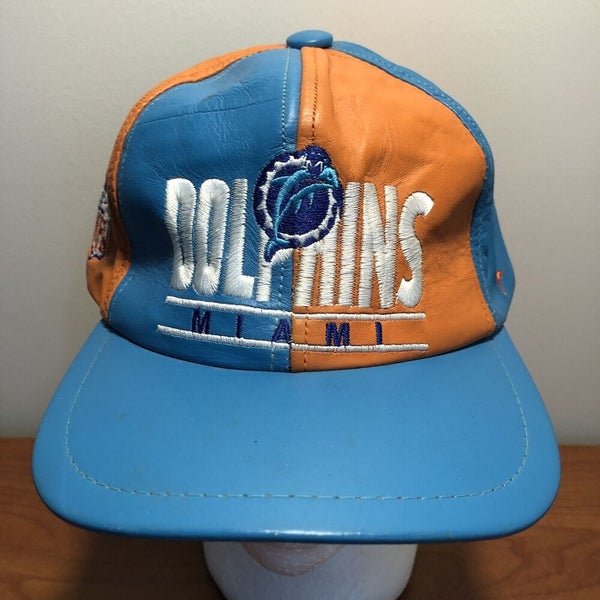 Miami Dolphins Hat Strapback Cap NFL Football Vintage 90s Retro