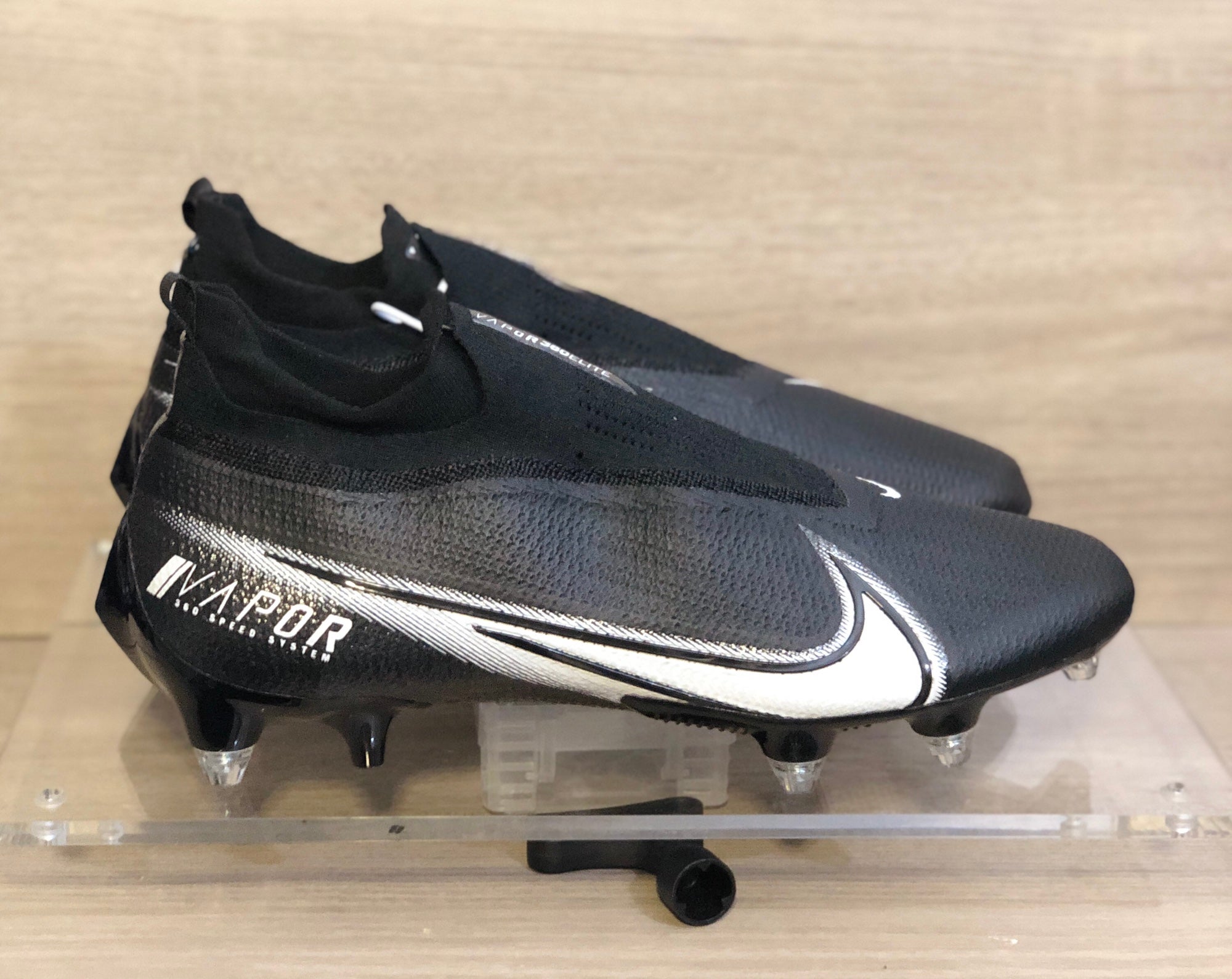 Nike Vapor Edge 360 Elite OBJ Animal Football Black Cleats Size 8  CI4751-001 194275003641,   in 2023