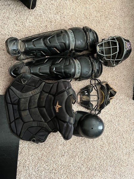 All Star Catcher's Set - 2-piece Mask And Hockey Style Mask