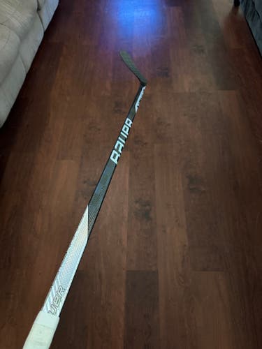 New Intermediate Bauer Left Hand Custom Silver Nexus Sync Hockey Stick P14 Pro Stock