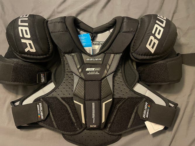 Senior Medium Bauer Pro Series Shoulder Pads