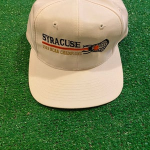 Vintage SU Lacrosse Hat 1993 The Game