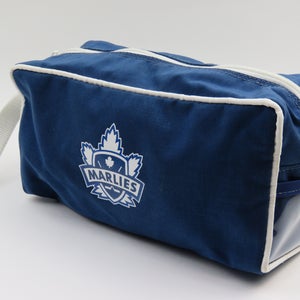 Toronto Marlies AHL Pro Stock Hockey Player Toiletry Skave Kit Bag