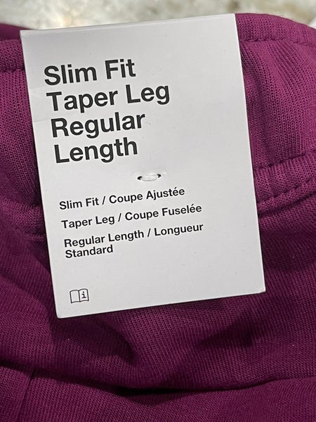 Nike Tech Fleece Pants Joggers Slim Fit Sangria Blue CU4495-610 Men's Size  2XL NWT