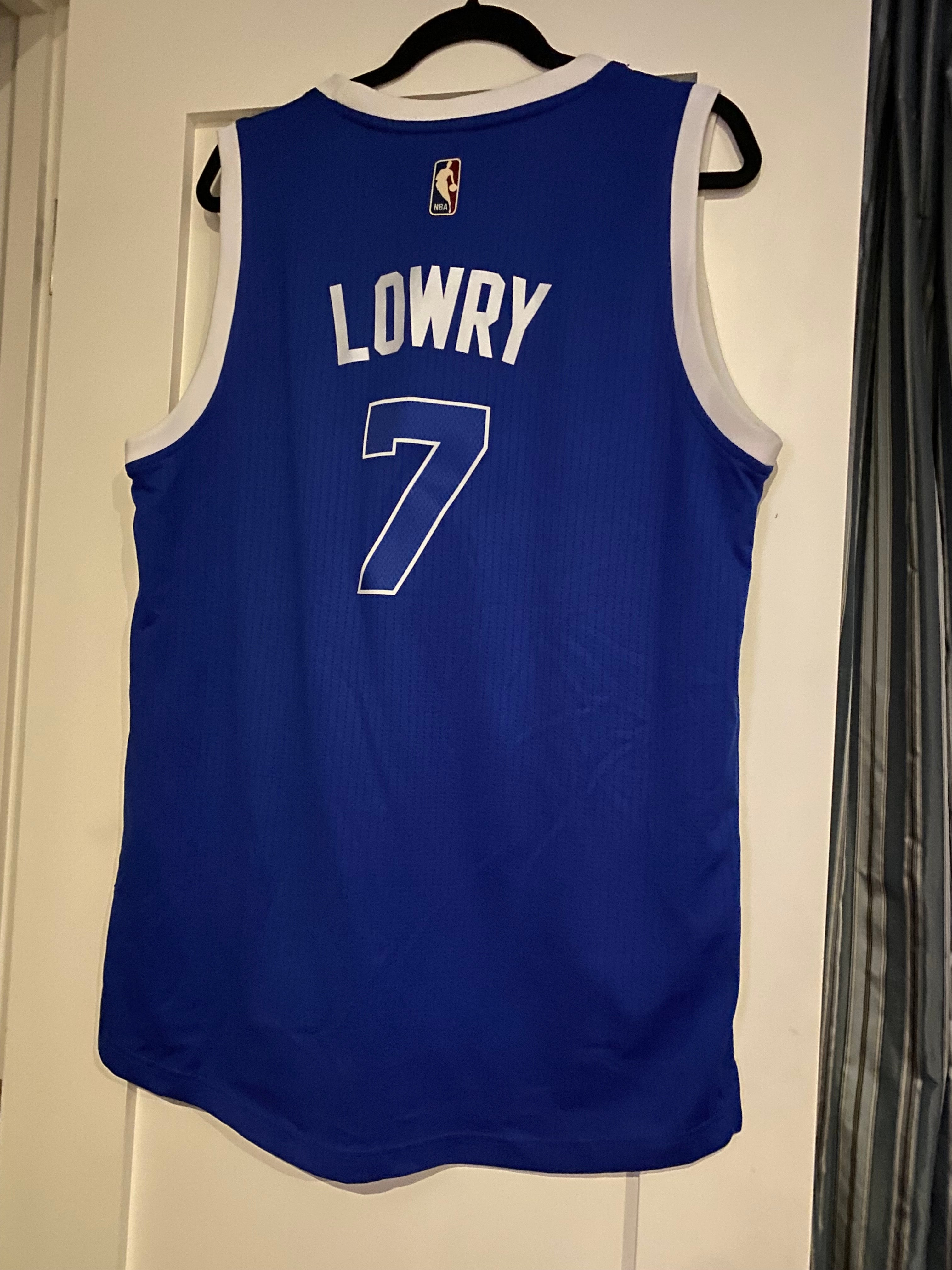  adidas Kyle Lowry Toronto Raptors NBA Black Official