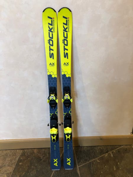 2022 Stockli Laser AX Skis With Bindings 154cm | SidelineSwap