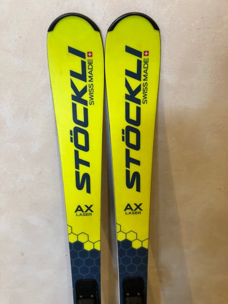 2022 Stockli Laser AX Skis With Bindings 154cm | SidelineSwap