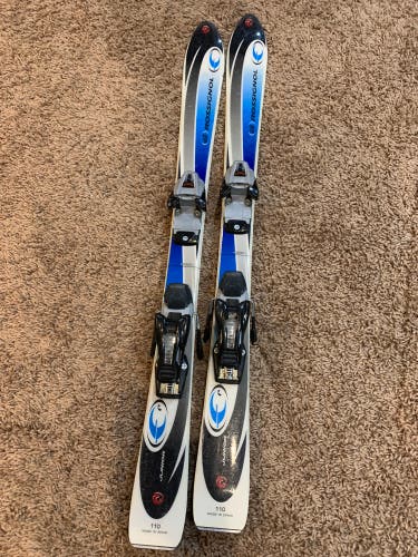 Used Rossignol 110 cm With Bindings Skis