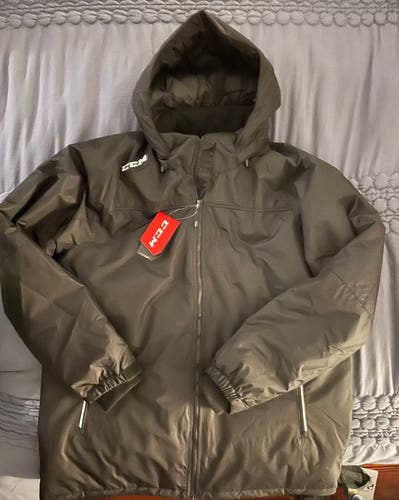 NEW CCM Team Winter Jacket, Sr XL