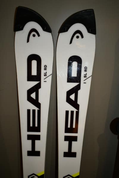 used HEAD 158 Slalom World Cup Rebels i.SL RD race Skis