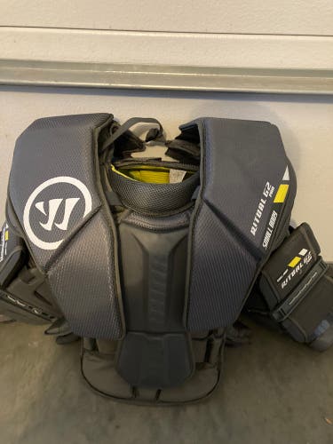 Used Small Warrior  Ritual G2 Goalie Chest Protector