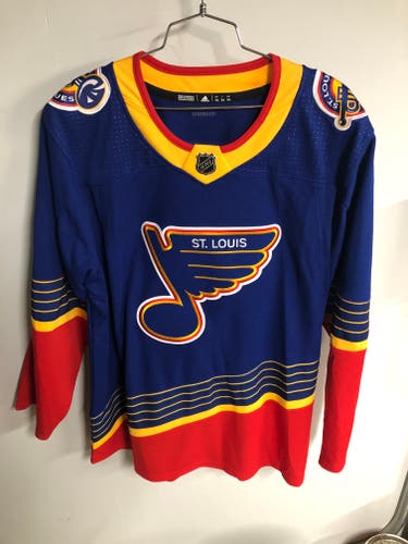 St Louis Blues Retro Size 54 Men's Adidas Hockey Jersey
