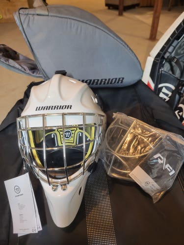 New Warrior Goalie Mask