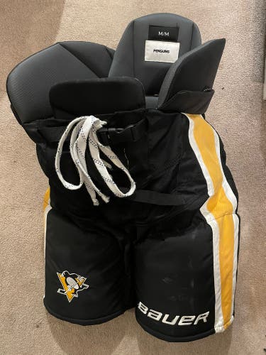 Pittsburgh Penguins Bauer Nexus medium Pro stock pants