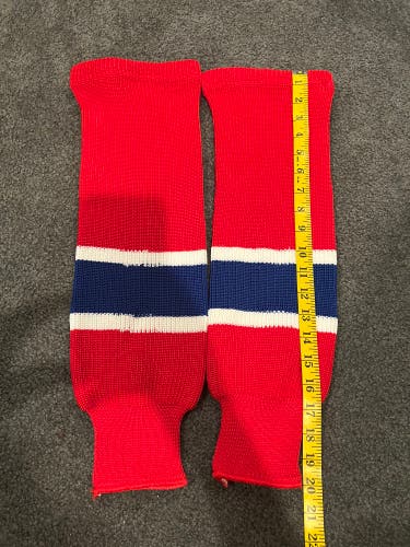 Red Athletic Knit Socks *NEW*