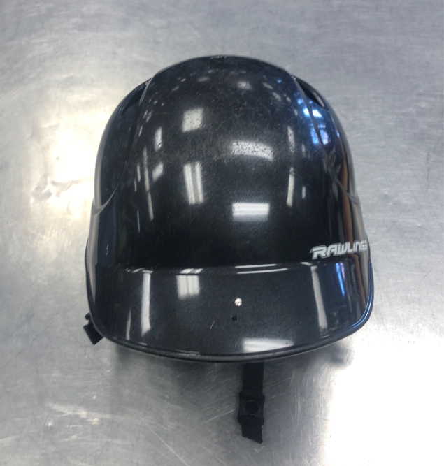 Rawlings VLP1 Batting Helmet Used Black Batting Helmet