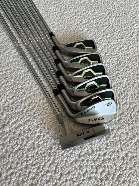 Junior Right Handed Regular Flex Steel Shaft Iron Set