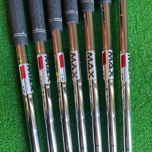 KBS MAX 85g Regular Flex Steel Shaft Set 4-PW 0.370 Parallel Tip