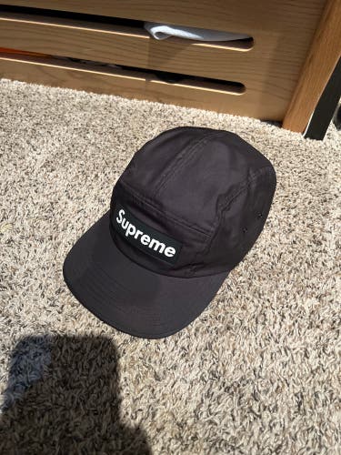 Black Supreme Camp Cap