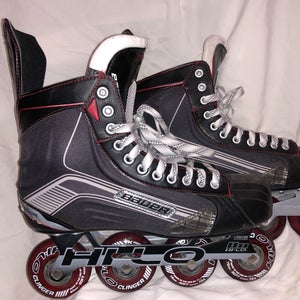 Used Bauer Regular Width Size 11 Vapor X500R Inline Skates