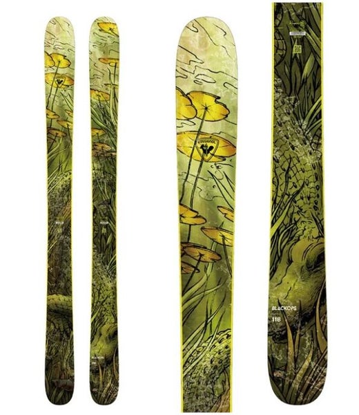 New Rossignol 186cm Black Ops 118 Skis Without Bindings (418)