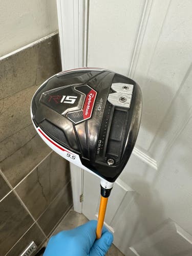 TaylorMade R15 Driver 9.5* Stiff Flex Right Handed