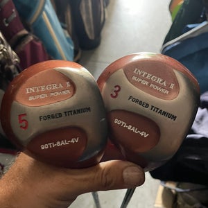 Integra golf club wood 3 and 5 in right handed