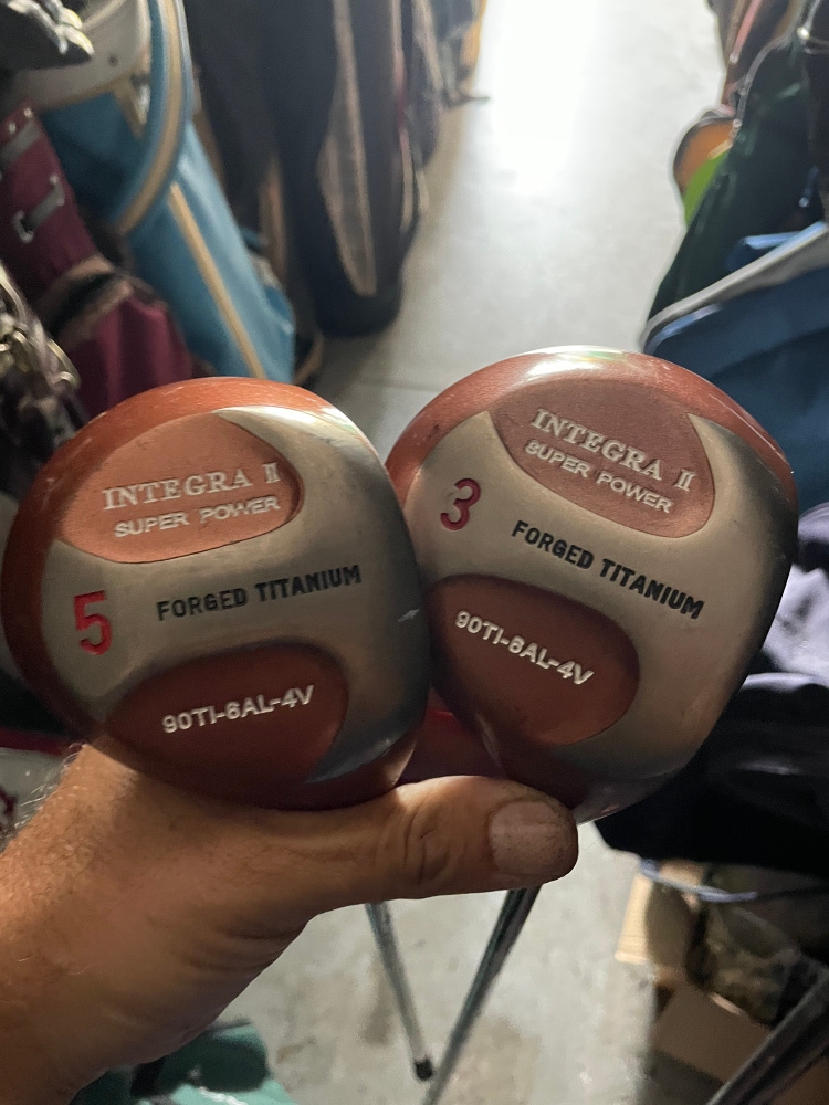 Integra golf club wood 3 and 5 in right handed