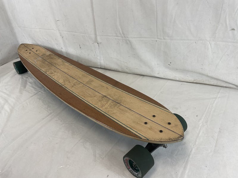 Used Koastal Surf To Street 47" Longboard Complete Skateboard W Gullwing Charger Trucks