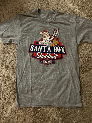 Brand new Santa box shootout t shirt