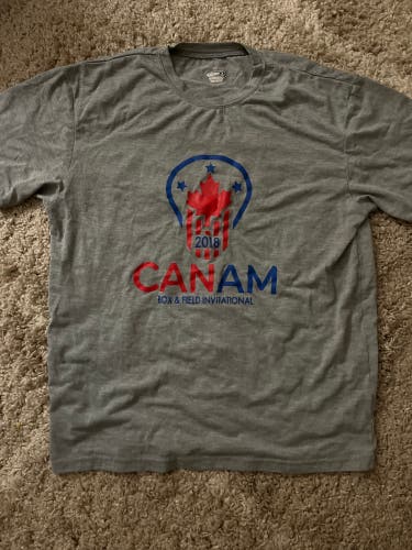 Brand new 2018 can am box lacrosse t shirt