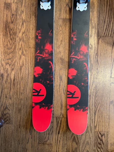 Used Unisex 2015 Rossignol 172 cm All Mountain Sin 7 Skis With
