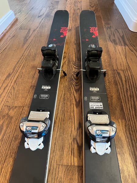 Used Unisex 2015 Rossignol 172 cm All Mountain Sin 7 Skis With