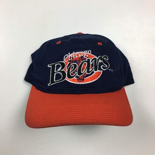 Vintage 90s Chicago Bears Snapback Hat Cap Drew Pearson Youngan NFL