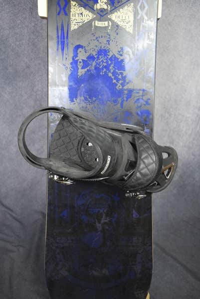 BURTON DEUCE WIDE SNOWBOARD SIZE 167 CM WITH BURTON EXTRA LARGE