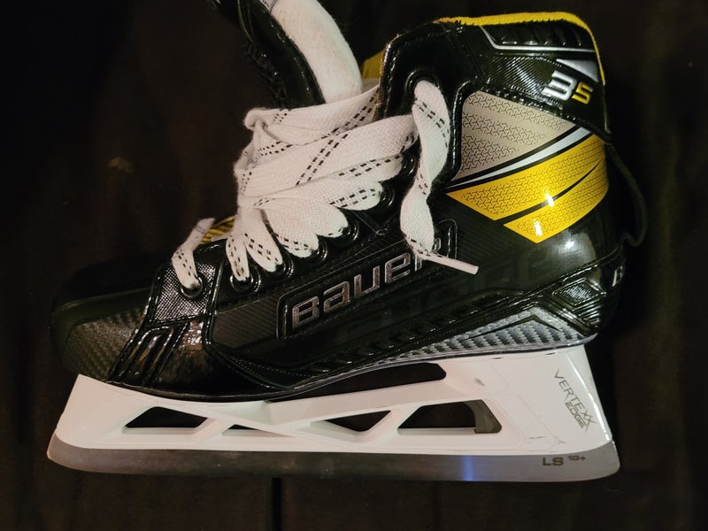 Bauer Supreme 3s Hockey Goalie Skates Regular Width Size 6