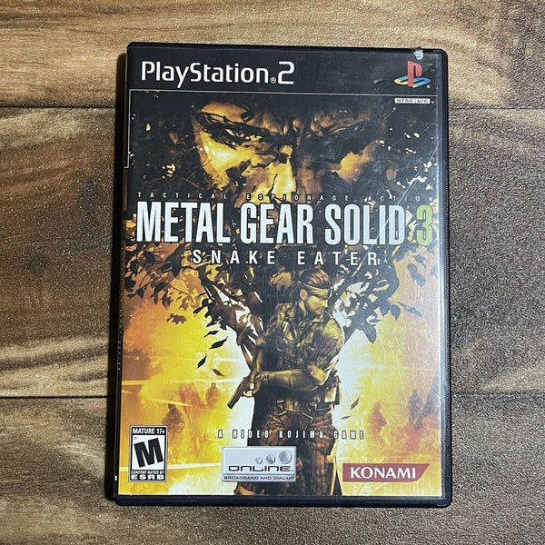 Metal Gear Solid games (Playstation 2) PS2 Tested.