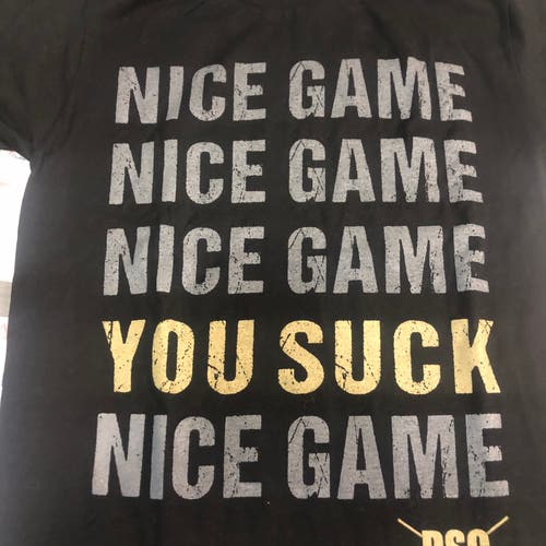NEW “Nice Game You Suck” hockey tshirt