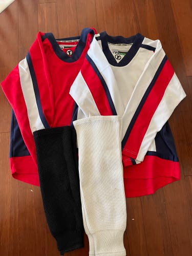 Hockey Practice Jerseys With Socks