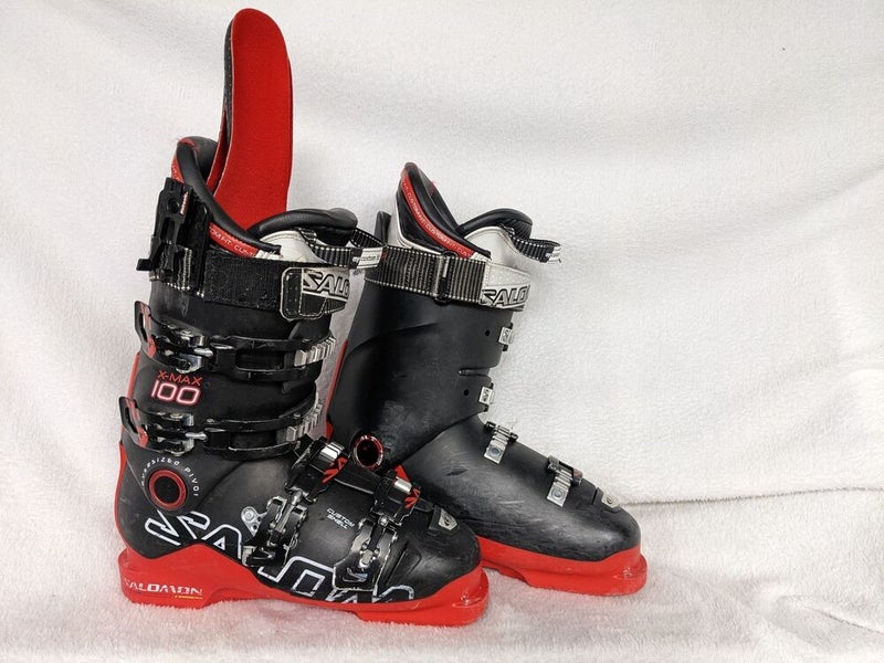 glide Forbindelse håndled Salomon Energyzer X-Max 100 Ski Boots Size 26.5 Color Black Condition Used  | SidelineSwap