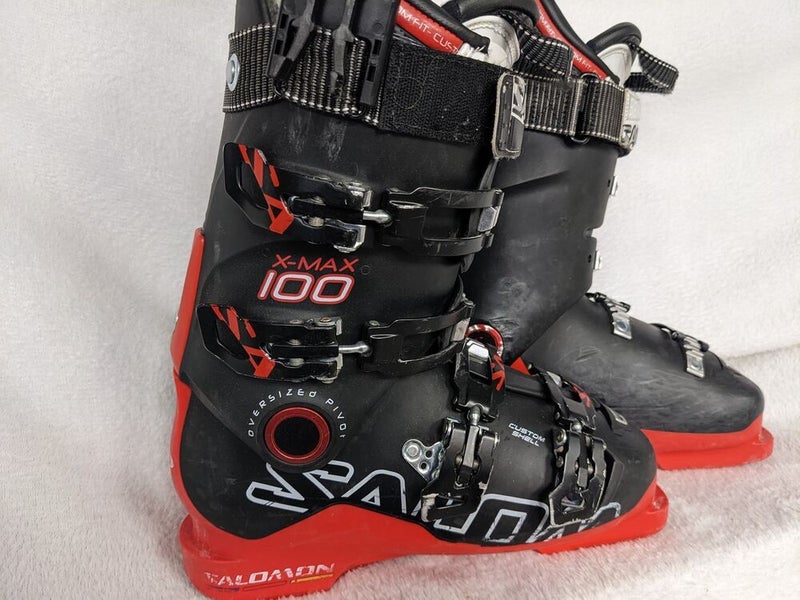 kubus Mm Onzorgvuldigheid Salomon Energyzer X-Max 100 Ski Boots Size 26.5 Color Black Condition Used  | SidelineSwap