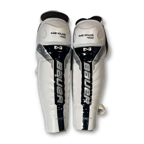Used Bauer Nexus 400 17" Hockey Shin Guards