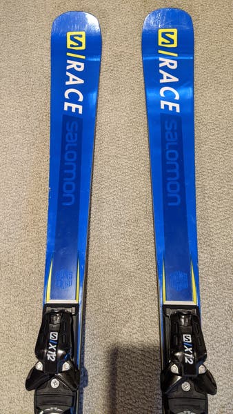 Salomon Slalom race skis 165cm with bindings | SidelineSwap | Buy